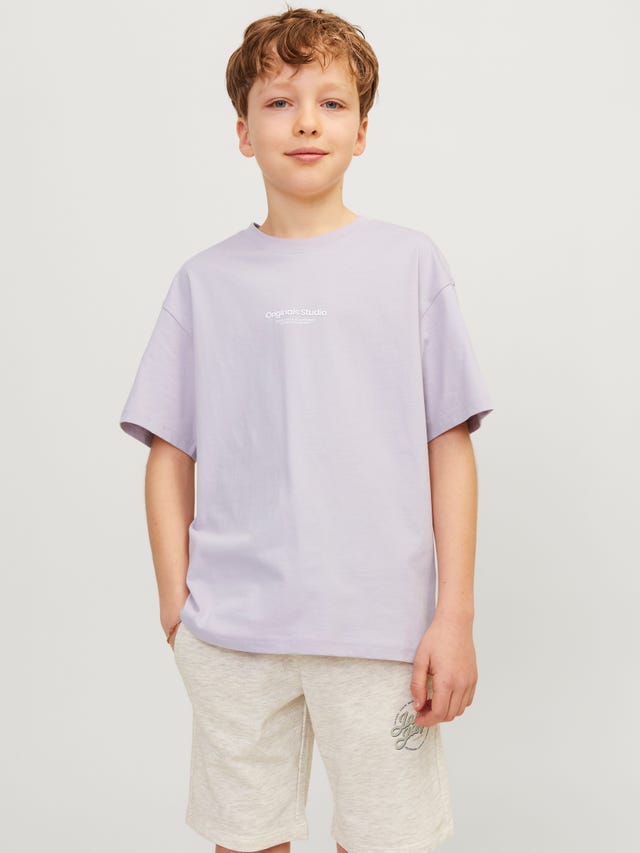 Jack & Jones Tryck T-shirt För pojkar - 12242827