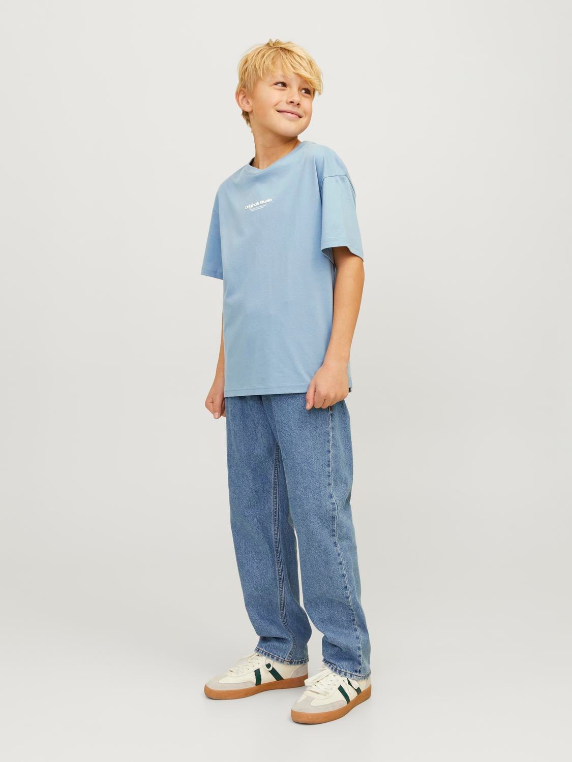 Jack & Jones Nyomott mintás Trikó Ifjúsági -Mountain Spring - 12242827