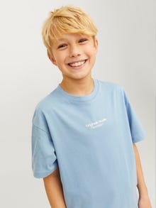 Jack & Jones Nadruk T-shirt Dla chłopców -Mountain Spring - 12242827