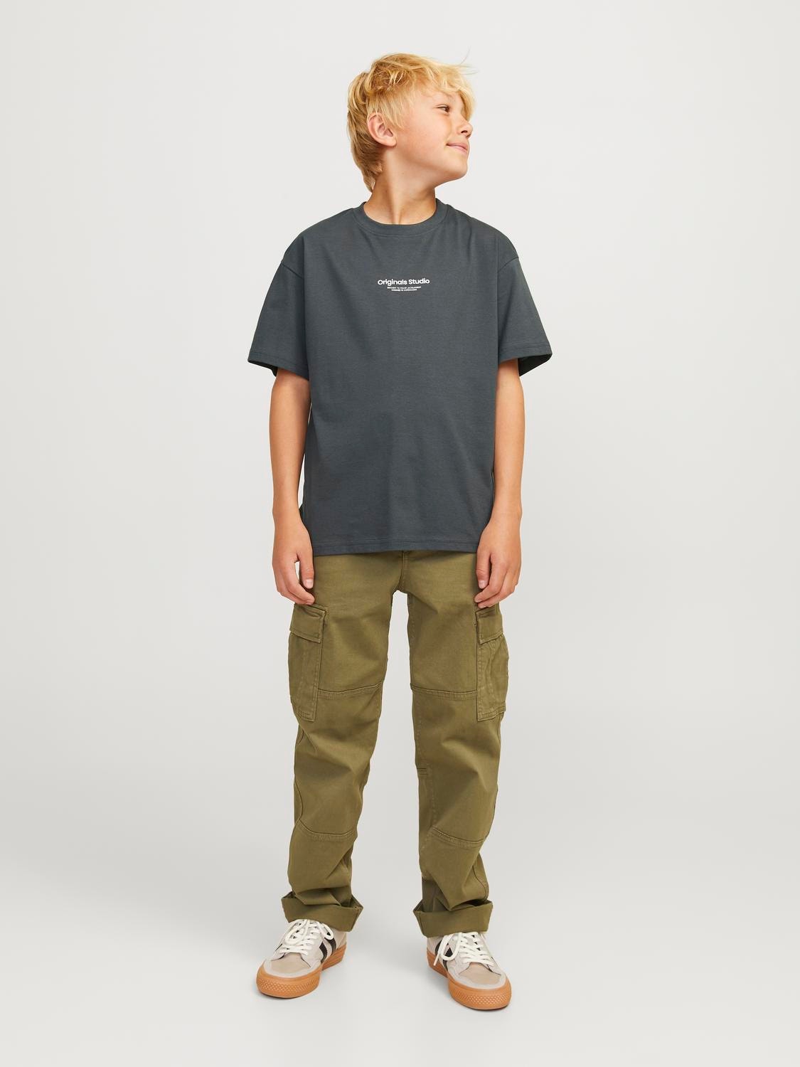 Jack & Jones Printed T-shirt For boys -Forest River - 12242827