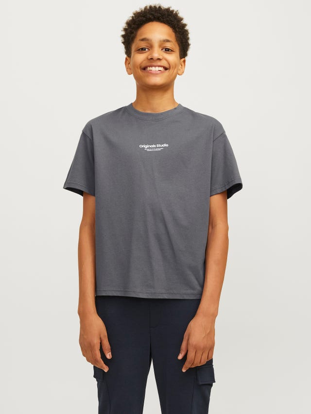 Jack & Jones Poikien Painettu T-paita - 12242827