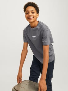 Jack & Jones Printed T-shirt For boys -Iron Gate - 12242827