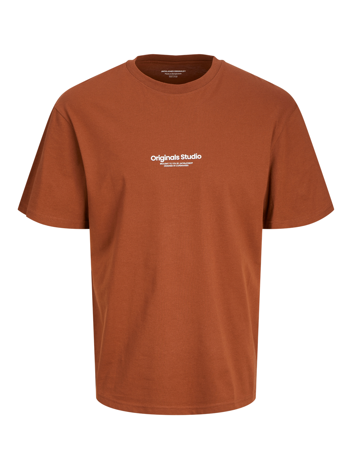 Jack & Jones Printet T-shirt Til drenge -Brandy Brown - 12242827