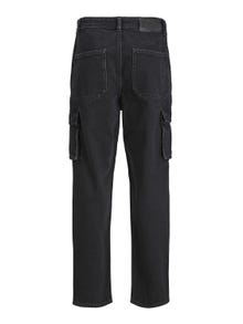 Jack & Jones JJICHRIS JJCARGO SBD 312 Jeans relaxed fit Para meninos -Black Denim - 12242828