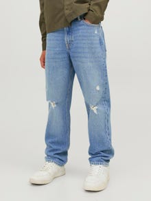 Jack & Jones JJICLARK JJORIGINAL SBD 212 Jean coupe skinny tapered Pour les garçons -Blue Denim - 12242835