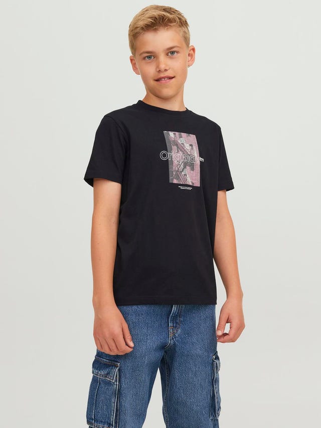 Jack & Jones Fotónyomatos Trikó Ifjúsági - 12242845