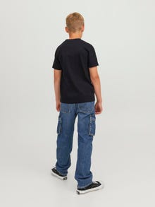 Jack & Jones Fotoprint T-shirt Voor jongens -Black - 12242845