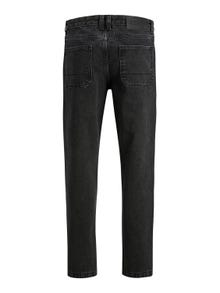 Jack & Jones JJICHRIS JJCARPENTER  MF 823 SN Relaxed Fit Jeans For gutter -Black Denim - 12242847
