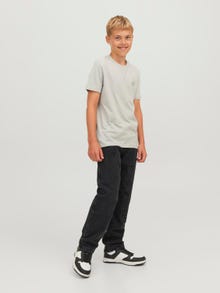 Jack & Jones JJICHRIS JJCARPENTER  MF 823 SN Relaxed fit Džíny Junior -Black Denim - 12242847