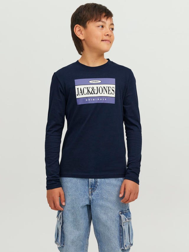 Jack & Jones Poikien Logo T-paita - 12242855