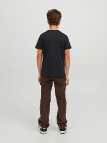 Jack & Jones Trykk T-skjorte For gutter -Black - 12242872