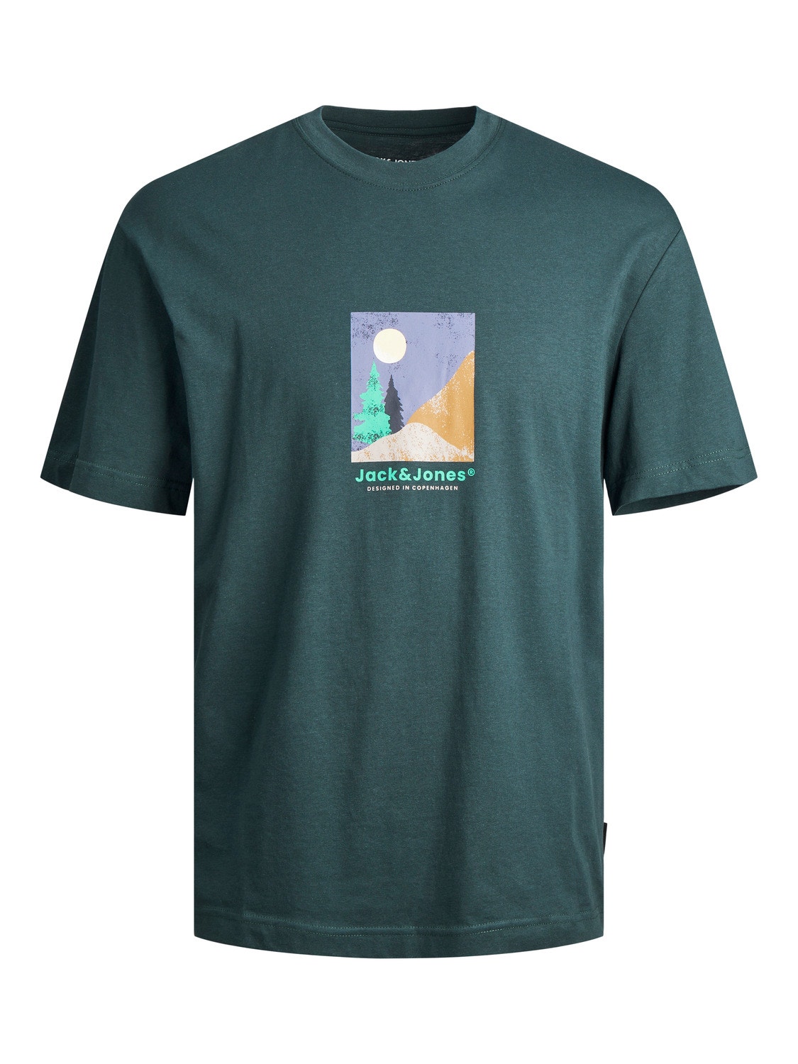 Jack & Jones Nadruk T-shirt Dla chłopców -Magical Forest - 12242872