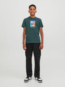 Jack & Jones T-shirt Estampar Para meninos -Magical Forest - 12242872