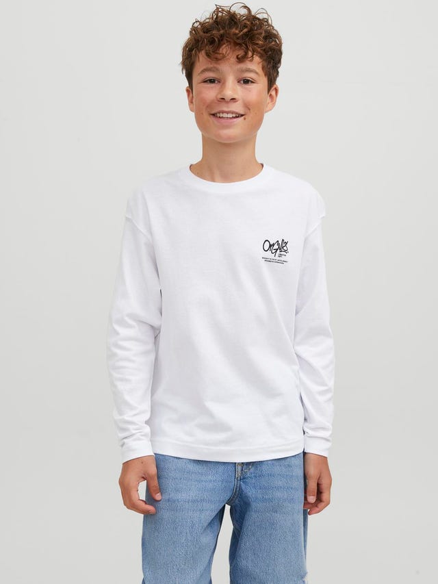 Jack & Jones Poikien Painettu T-paita - 12242879