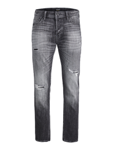 Jack & Jones JJIMIKE JJORIGINAL GE 318 Tapered fit jeans -Grey Denim - 12242995