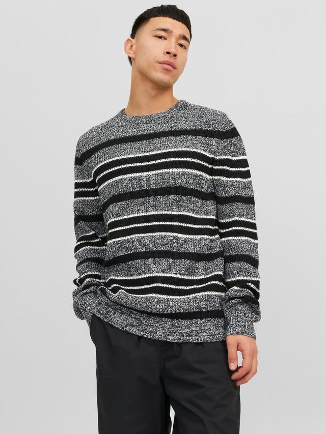 Jack & Jones Striped Knitted pullover - 12243000