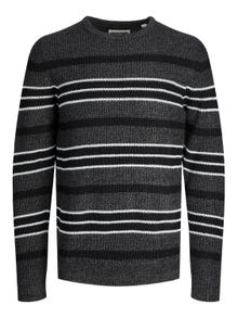Jack & Jones Juostuotas Apatinis megztinis -Black - 12243000