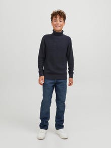 Jack & Jones Turtleneck For boys -Total Eclipse - 12243149