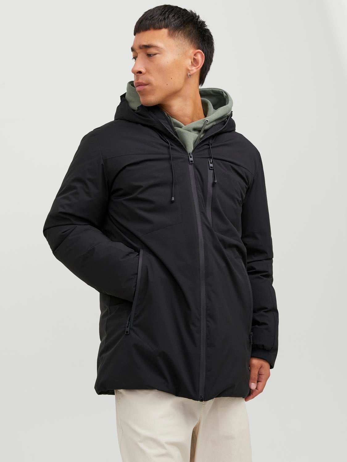 Jack and outlet jones parka mens