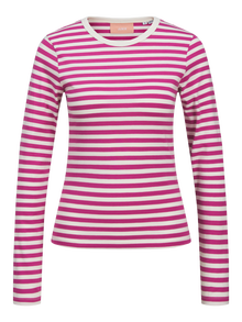 JJXX JXCELINE Longsleeved T-shirt -Fuchsia Red - 12243283
