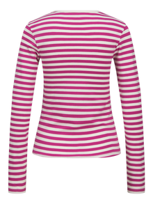 JJXX JXCELINE Longsleeved T-shirt -Fuchsia Red - 12243283