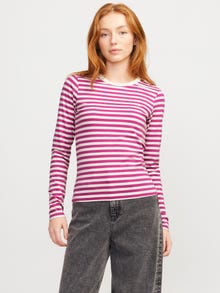 JJXX JXCELINE Longsleeved T-shirt -Fuchsia Red - 12243283