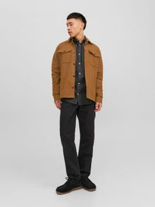 Jack & Jones Comfort Fit Overshirt -Emperador - 12243296