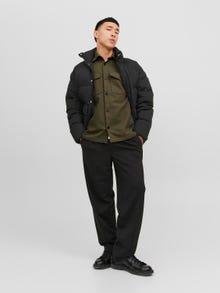 Jack & Jones Comfort Fit Převlékací košile -Grape Leaf - 12243296