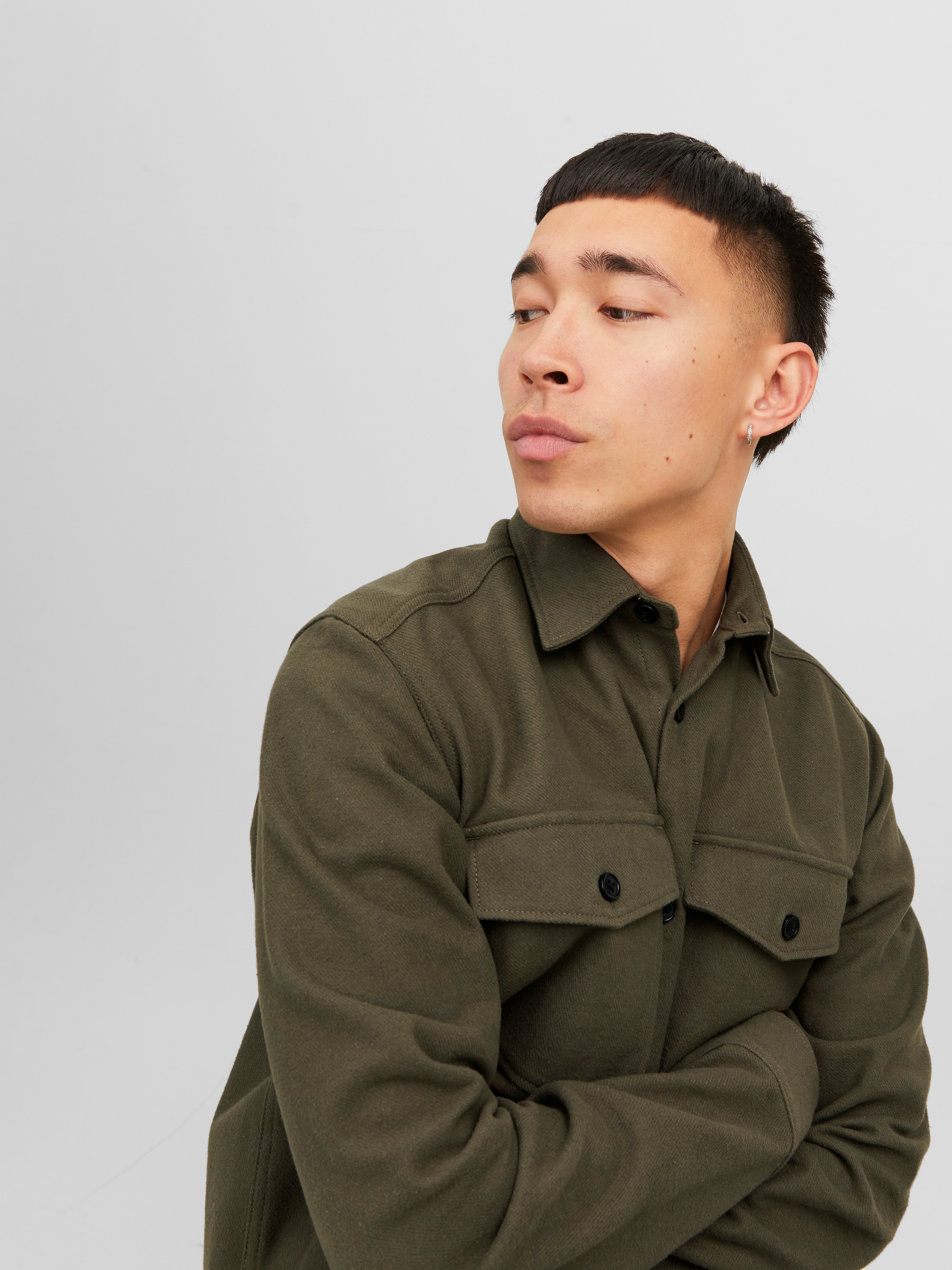 Jack & Jones Comfort Fit Overshirt - 12243296