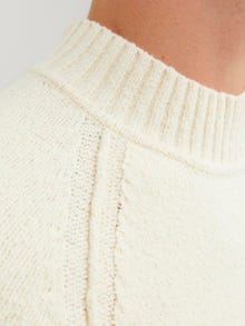 Jack & Jones Vienspalvis Apatinis megztinis -White - 12243302