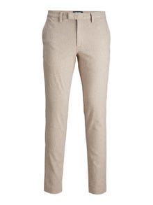 Jack & Jones Slim Fit Chino trousers -Crockery - 12243412