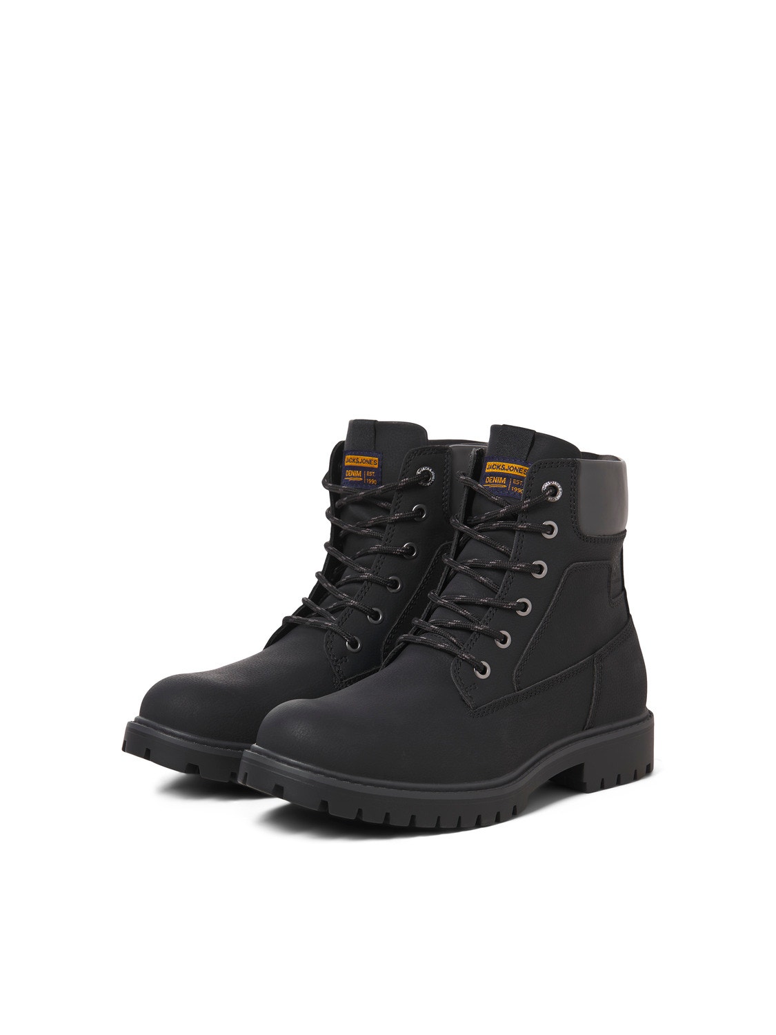 Jack & Jones Stiefel -Anthracite - 12243421