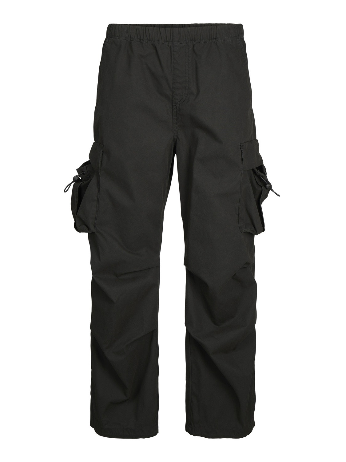 Jack & Jones Wide Fit Parachutistické kalhoty -Black - 12243454