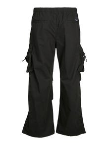 Jack & Jones Wide Fit Spodnie spadochronowe -Black - 12243454