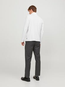 Jack & Jones Vanlig Rullekrage T-skjorte -White - 12243471