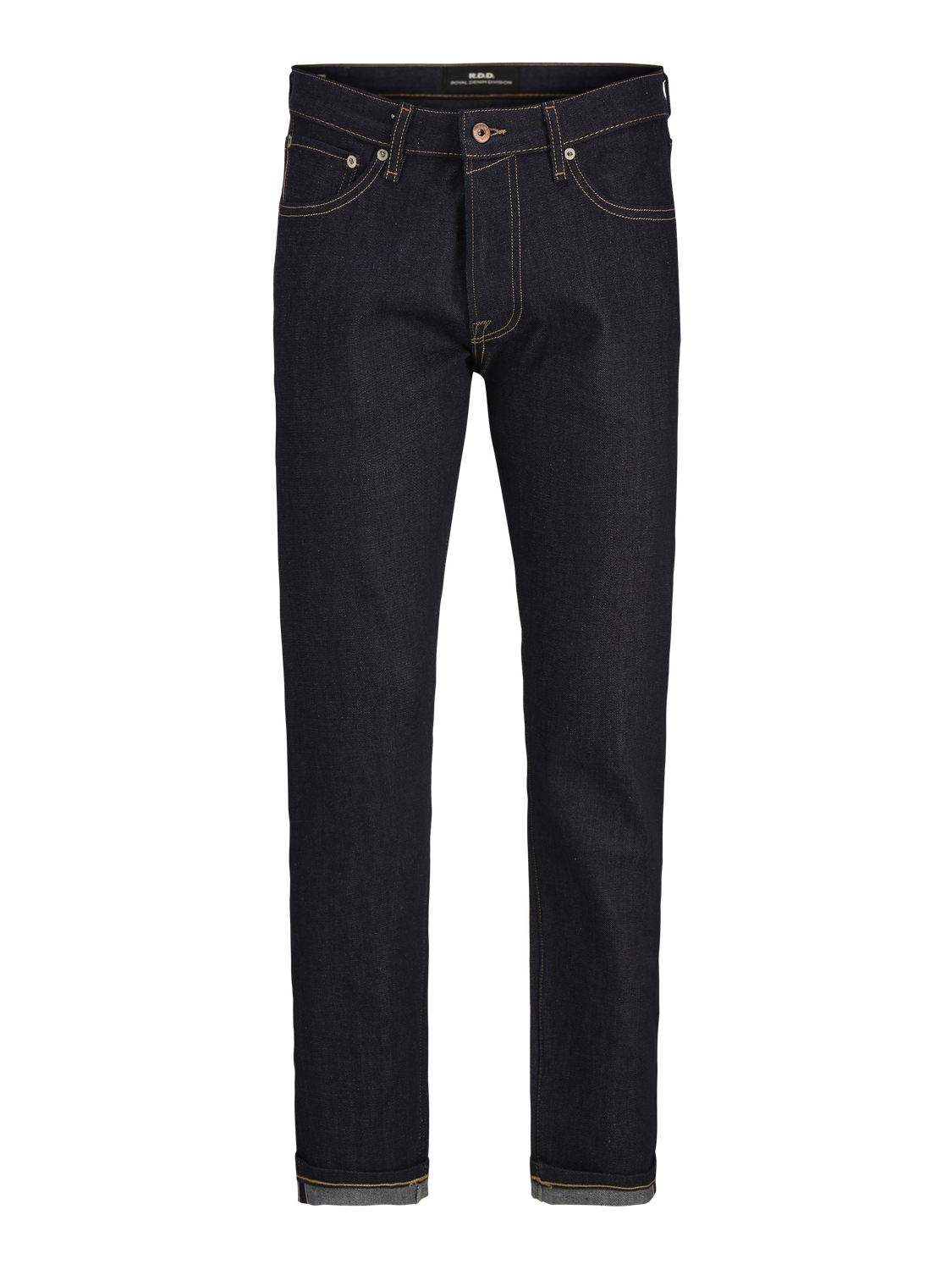 Jack & Jones RDD Royal RI 324 Selvedge Relaxed Fit Jeans -Blue Denim - 12243487