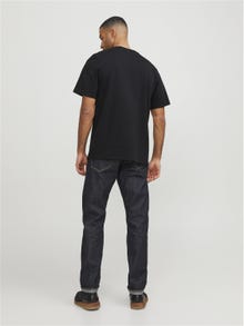 Jack & Jones RDD Trykk O-hals T-skjorte -Black - 12243500