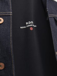 Jack & Jones RDD Nadruk Okrągły dekolt T-shirt -Black - 12243500