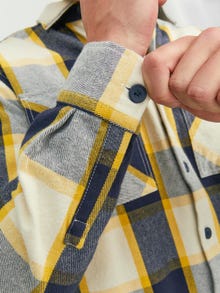 Jack & Jones RDD Wide Fit Overshirt -Ceylon Yellow - 12243507
