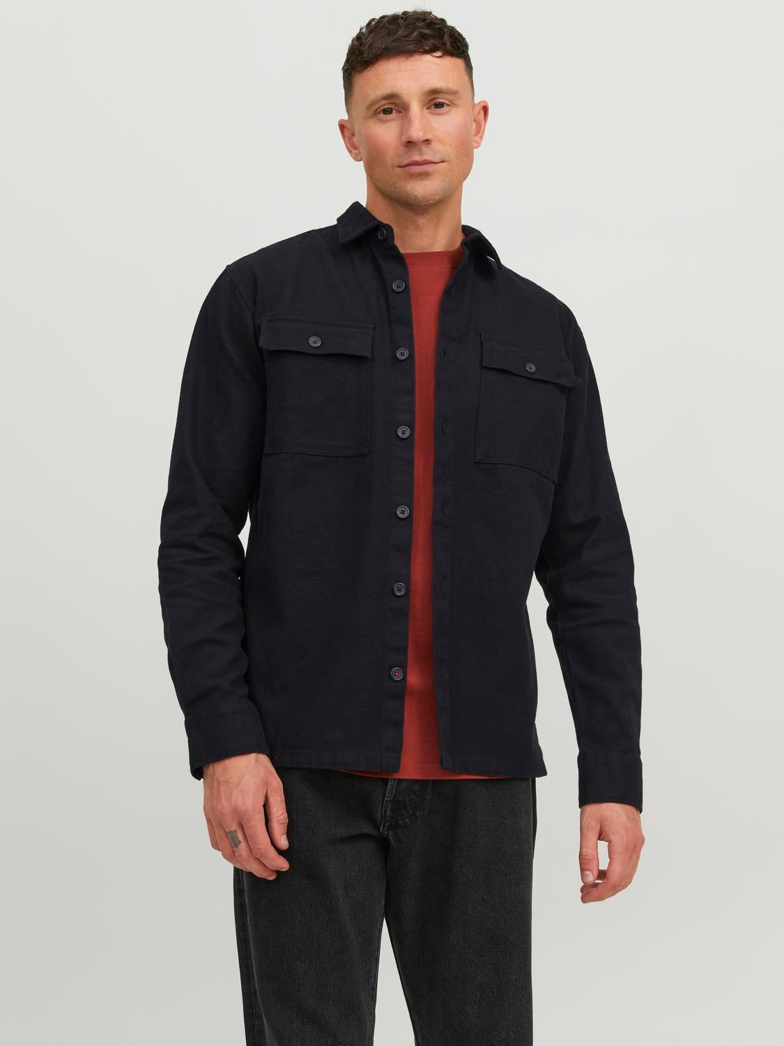 RDD Wide Fit Overshirt with 40% discount! | Jack & Jones®