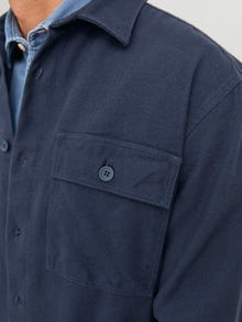 Jack & Jones RDD Wide Fit Overshirt -Ombre Blue - 12243509