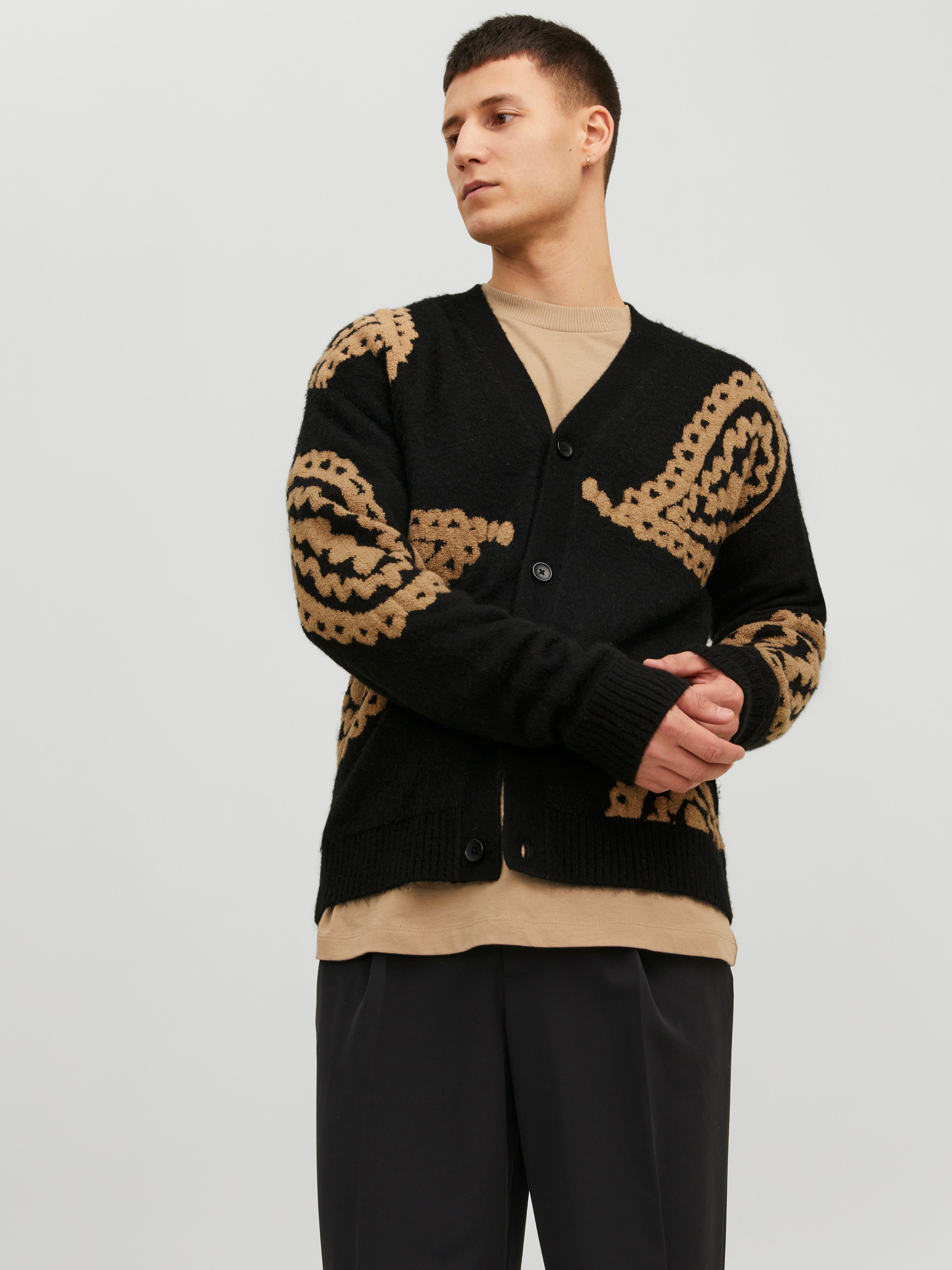 Jack & Jones Nyomott mintás Kötött kardigán - 12243510