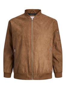 Jack & Jones Plus Size Bomber jacket -Cognac - 12243516