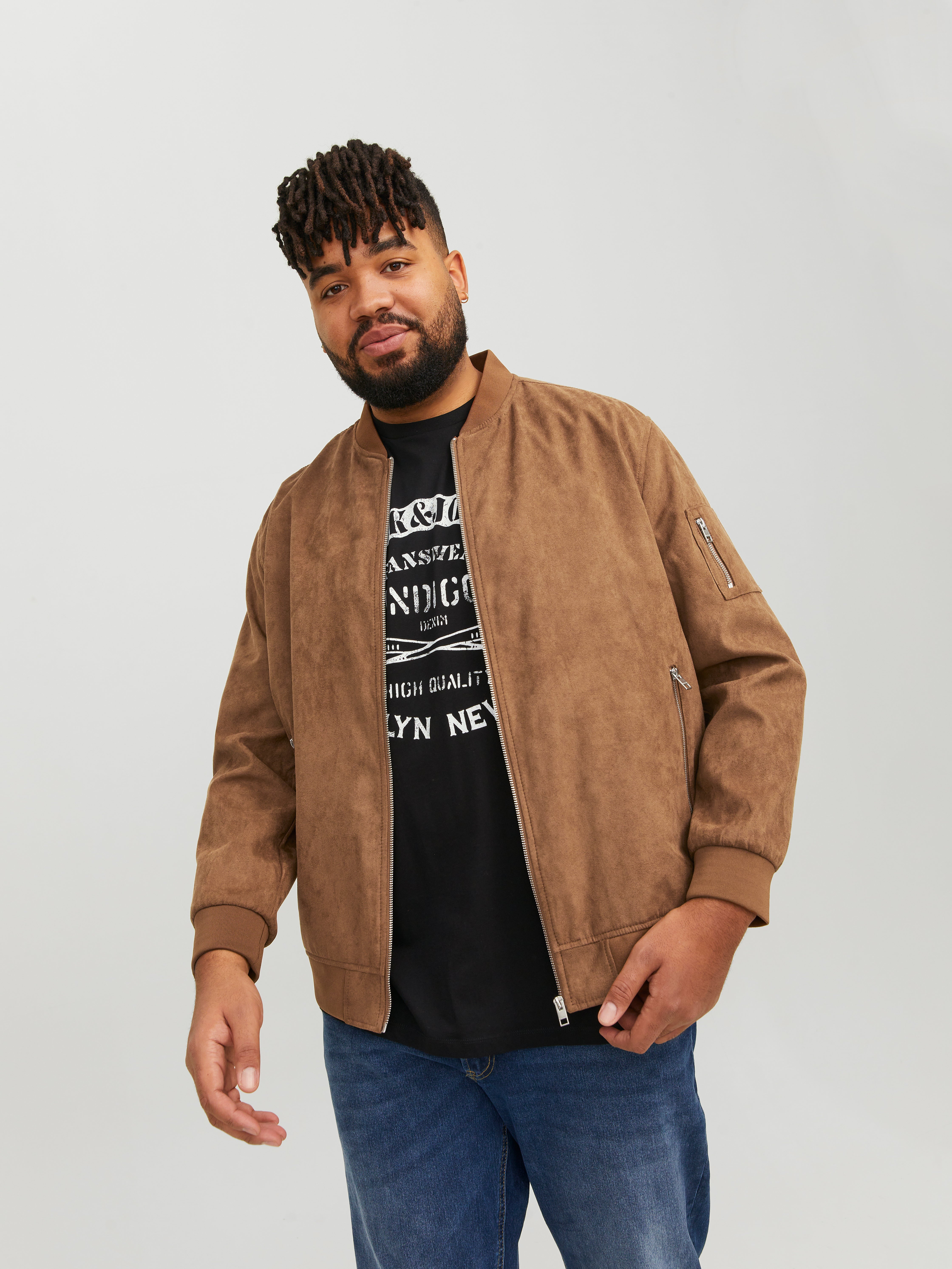 Jack & Jones Plus Size Bomber jacket - 12243516