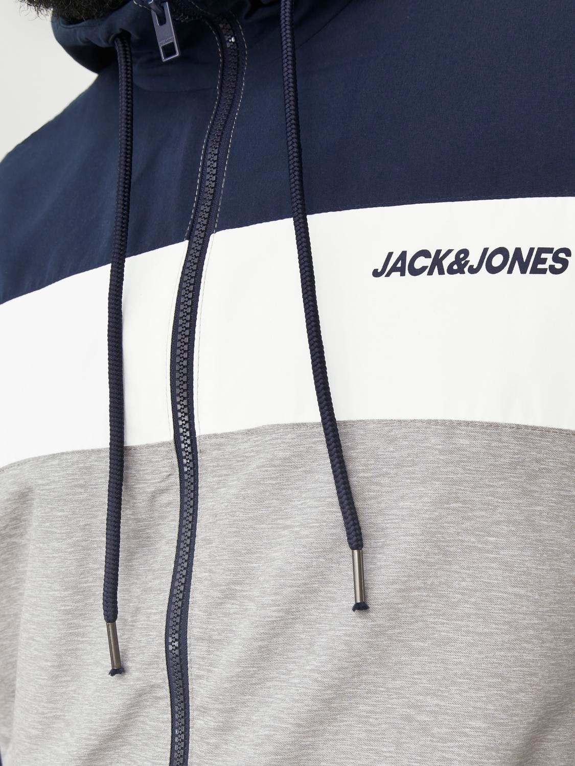 Jack & Jones Plus Size Bomber jacket -Navy Blazer - 12243517