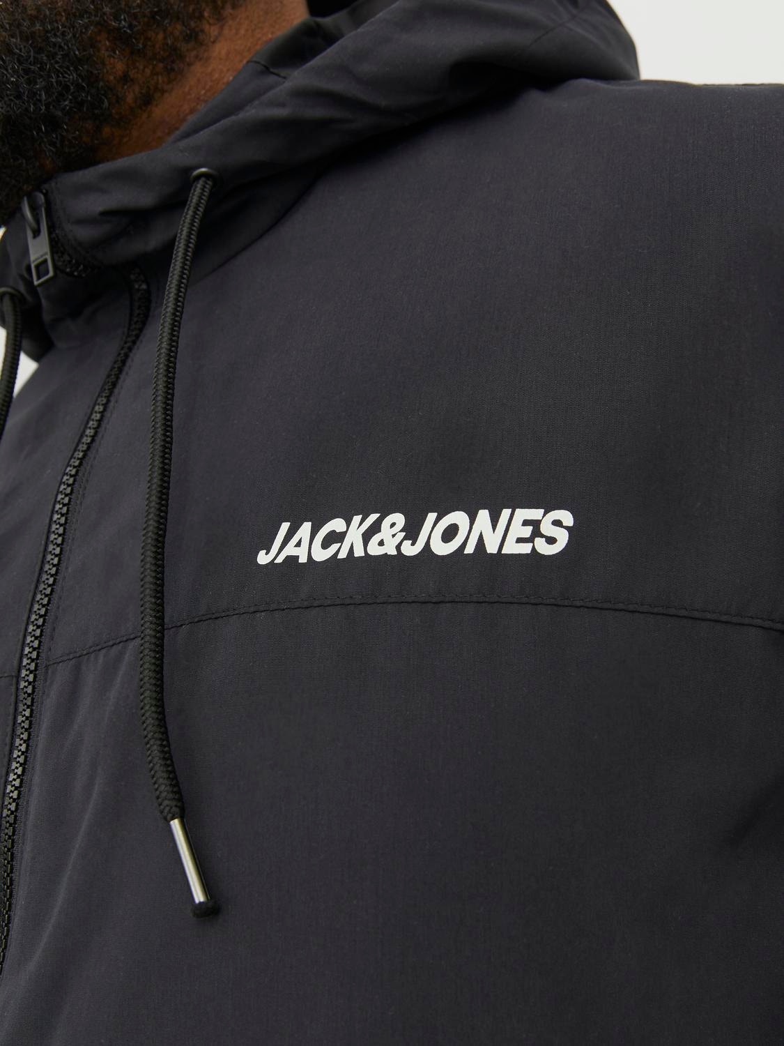 Jack & Jones Plus Size Casaco Bomber -Black - 12243517