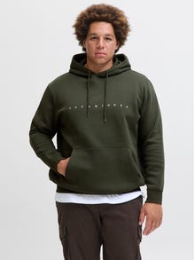 Jack & Jones Plus Size Z logo Bluza z kapturem -Duffel Bag - 12243527