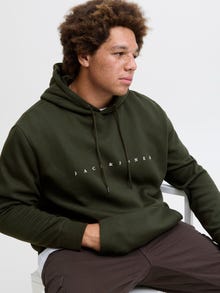 Jack & Jones Plus Size Logo Kapuzenpullover -Duffel Bag - 12243527