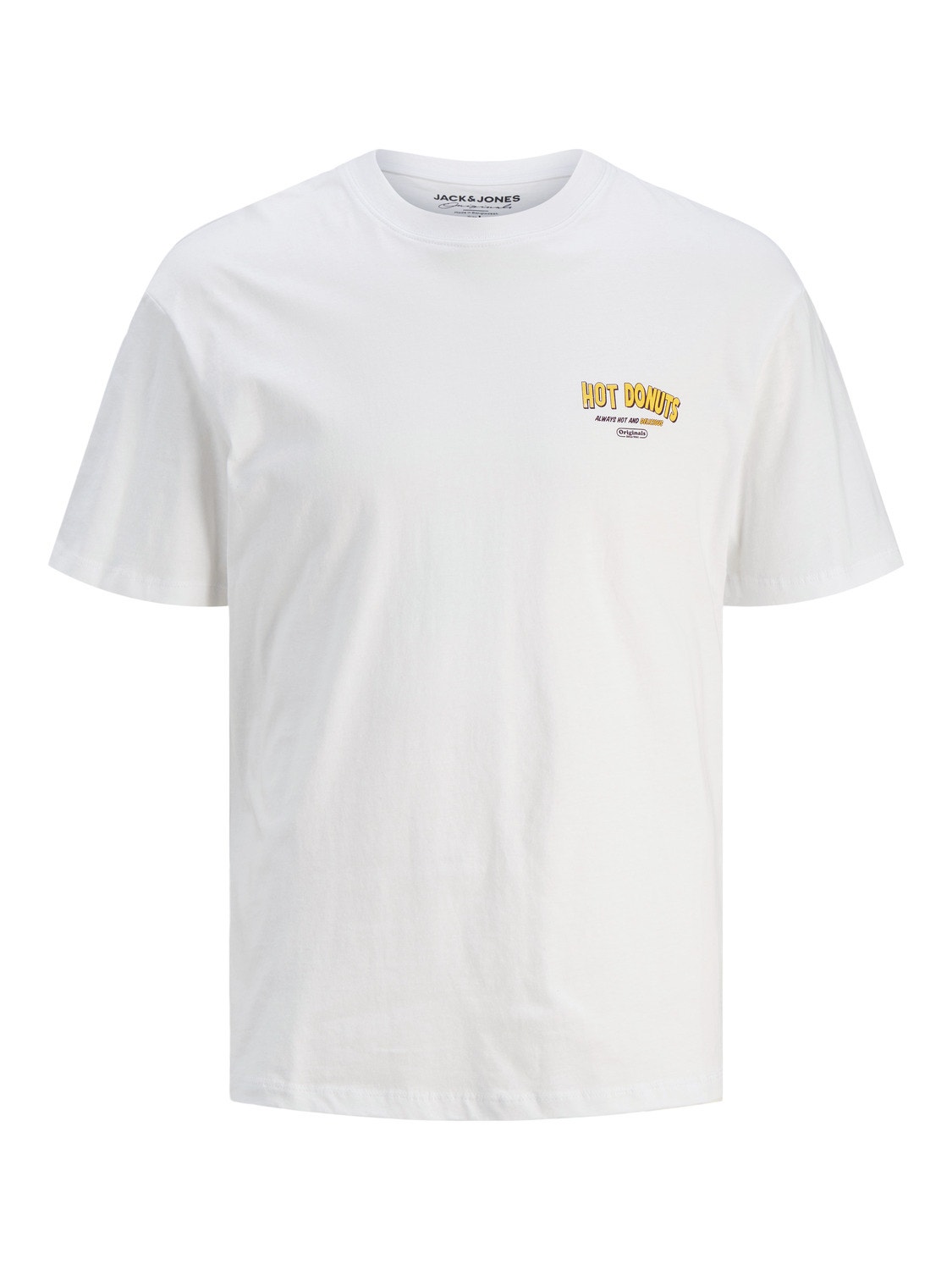 Jack & Jones T-shirt Imprimé Col rond -Bright White - 12243536