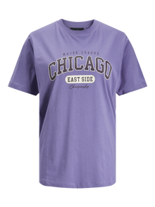JJXX JXNAOMI T-shirt -Twilight Purple - 12243543